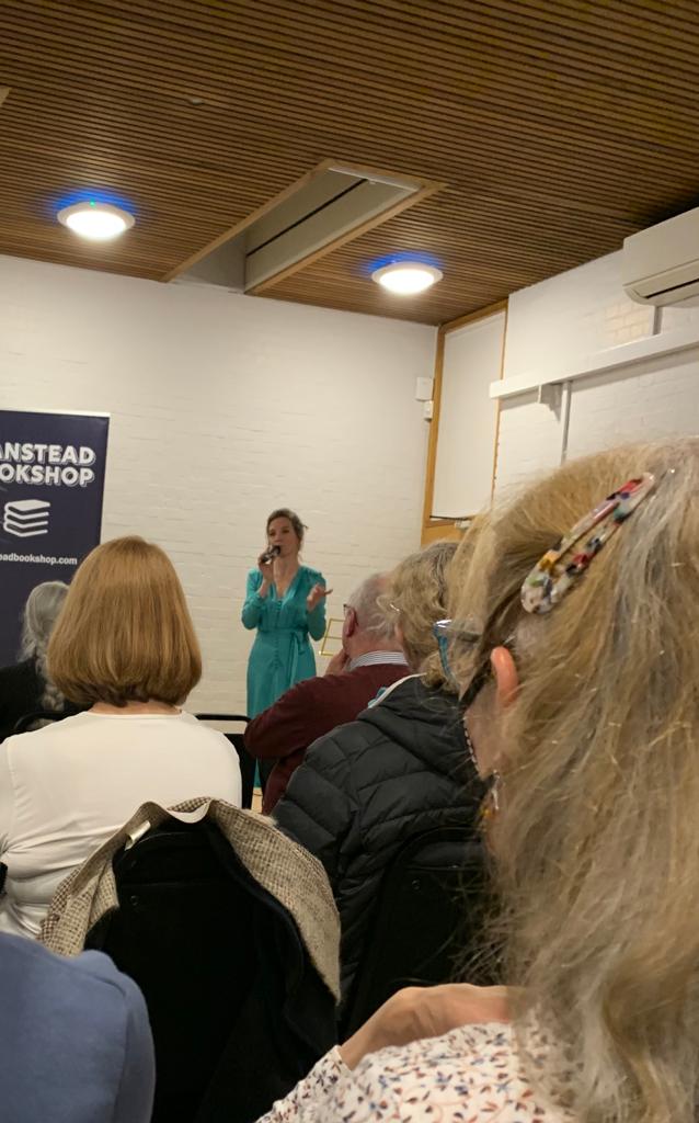 hc_armstrong's tweet photo. Action shot from last night's book launch. Thank you to everyone who came to the talk and collect their copies and special thank you to @wansteadbookshop for hosting the event. Couldn't have done it without you! @FWP2009 @livunipress @historicengland #WansteadHouse #lostpalace https://t.co/hSqitpXtvK