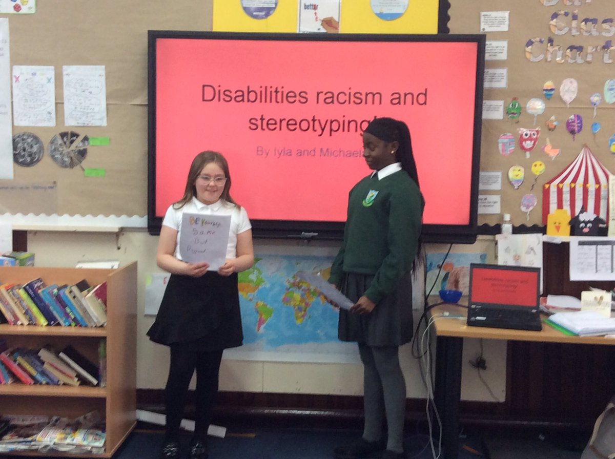 MrsPowell5's tweet photo. We presented our learning about discrimination and diversity in a format of our choice. As always, there were lots of creative and imaginative ideas! @SchoolBroomhill https://t.co/I69V65SUos