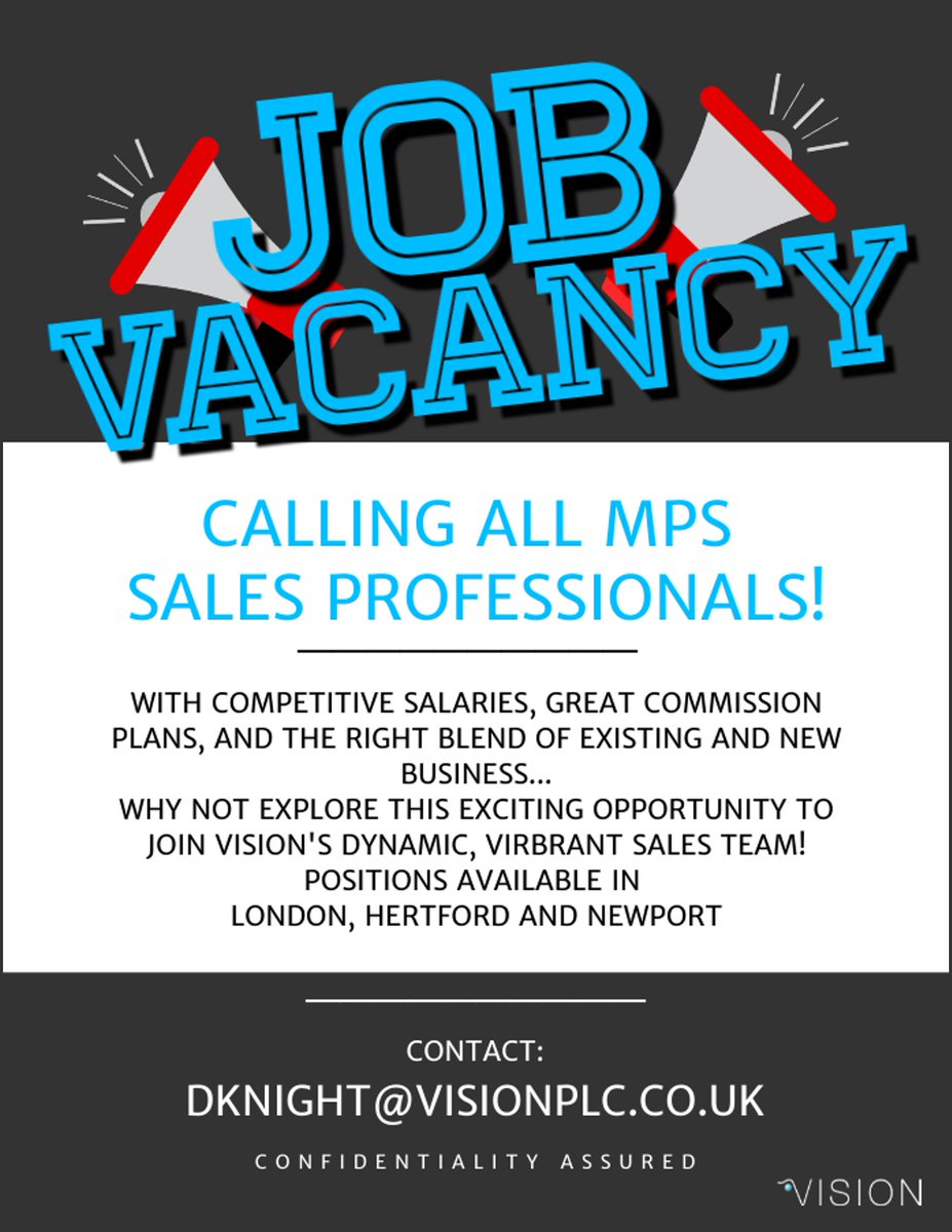WE ARE HIRING!
#hiring #newjob #jobvacancy
