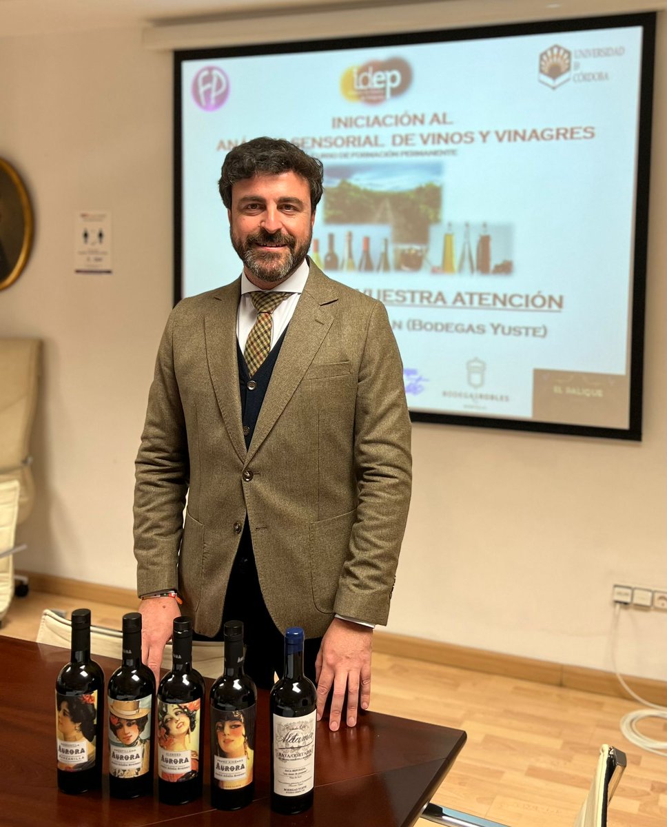 AzaharaLT (@azaharal) on Twitter photo Seguimos con el Curso "Iniciación al Análisis Sensorial de Vinos y Vinagres" Magnifica acogida. Gracias <a href="/EnologoMVilla/">Miguel Villa</a> por tu participación. Maravillosa conferencia y cata. <a href="/BodegasYuste/">Bodegas Yuste</a> <a href="/Univcordoba/">Universidad Córdoba</a> <a href="/AulaDelVinoUCO/">Aula Universitaria Del Vino UCO</a> <a href="/CordobaCiencia/">UCCi Córdoba</a> <a href="/VeterinariaUCO/">Facultad de Veterinaria UCO</a> <a href="/ETSIAMCordoba/">ETSIAM - Universidad de Córdoba</a> <a href="/PostgradoUCO/">Postgrado UCO</a> Seguimos con el Curso "Iniciación al Análisis Sensorial de Vinos y Vinagres" Magnifica acogida. Gracias <a href="/EnologoMVilla/">Miguel Villa</a> por tu participación. Maravillosa conferencia y cata. <a href="/BodegasYuste/">Bodegas Yuste</a> <a href="/Univcordoba/">Universidad Córdoba</a> <a href="/AulaDelVinoUCO/">Aula Universitaria Del Vino UCO</a> <a href="/CordobaCiencia/">UCCi Córdoba</a> <a href="/VeterinariaUCO/">Facultad de Veterinaria UCO</a> <a href="/ETSIAMCordoba/">ETSIAM - Universidad de Córdoba</a> <a href="/PostgradoUCO/">Postgrado UCO</a>