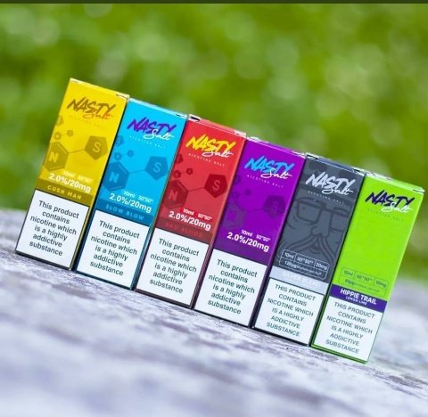 We help you in the quitting of smoking. Nasty Juice Brands. #AprilFoolDay