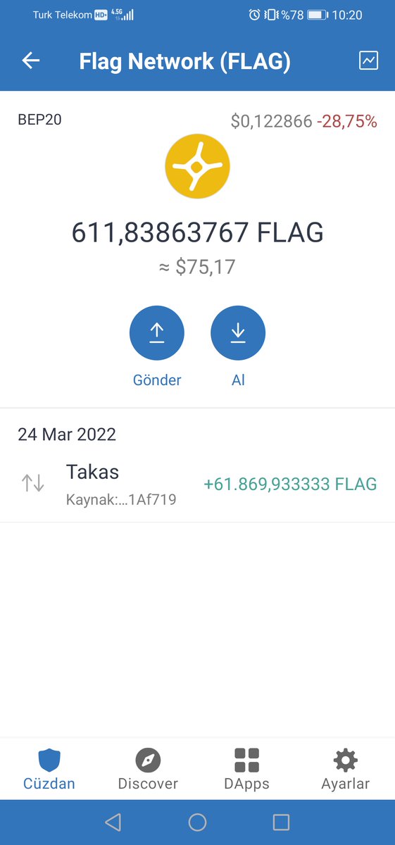 Ercan50898133's tweet photo. @flagnetwork_NFT Someone explain to me how its value is maintained 10% SUPPLY IS REDUCED 90% COIN QUANTITY WHERE IS THE LOGIC FOR THIS DON'T MISUSE PEOPLE'S MIND https://t.co/yBBzWuaj8h