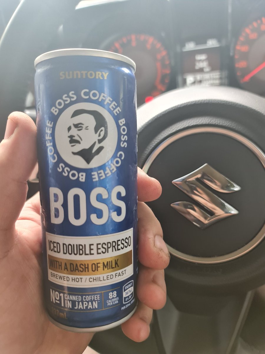 girlscout881's tweet photo. sweet nectar of the gods.....time to drive for a while. #coffee #suntory #coffeeboss https://t.co/UP3eNrqBKH