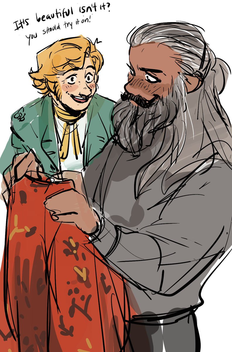 iddoodles's tweet photo. Stede showing Ed his secret stash of clothing is one of my fav scenes. #ourflagmeansdeath #stedebeard https://t.co/EufYeeV6H8
