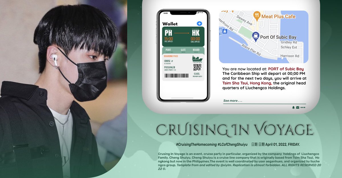 ㅤ

    🚢 CLAY SANTI ៸ NEW SNS.⠀ 
          #CruisingTheHomecoming 
          #LCofChengShuiyu

ㅤ