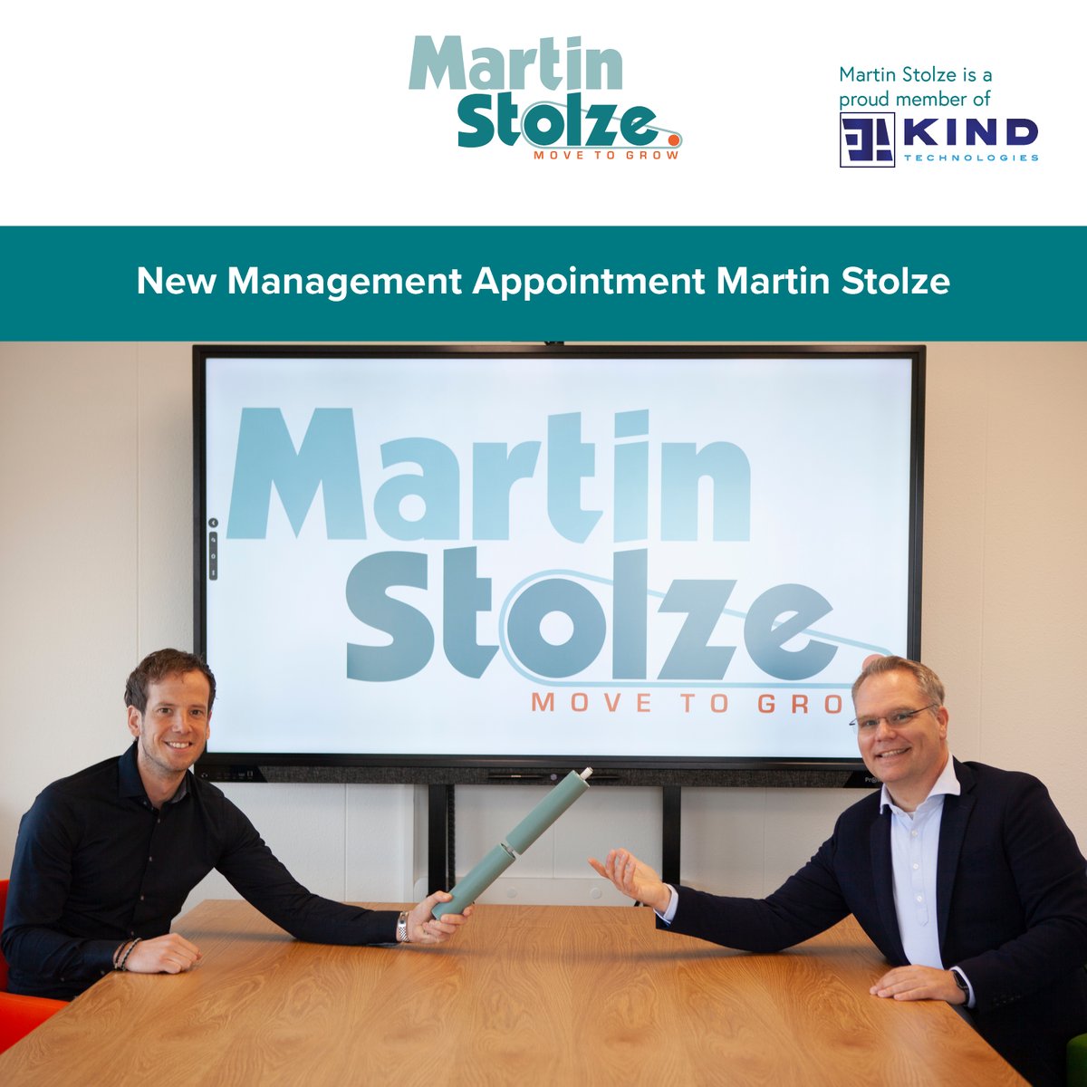 MartinStolzeBV's tweet photo. New Management Appointment 
Bram van Paassen, commercial director @martinstolze, has decided to follow his dream and to become an entrepreneur. As of 1st of April, Richard van de Waart will assume the position of Commercial Director at Martin Stolze. https://t.co/wRFdvsrHIX https://t.co/8SuEVYvHCV