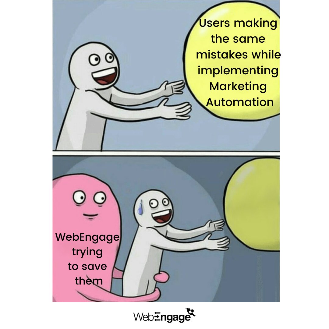 WebEngage's tweet photo. There are endless possibilities to what you can do with #MarketingAutomation to deliver great #CustomerExperiences but only when done right!
Check our latest #Blogpost & discover secrets that’ll bring results & save a lot of 💰 https://t.co/3GGQF8W9lB
#LearnWithWebEngage #Blog https://t.co/G9IRH4vxgs