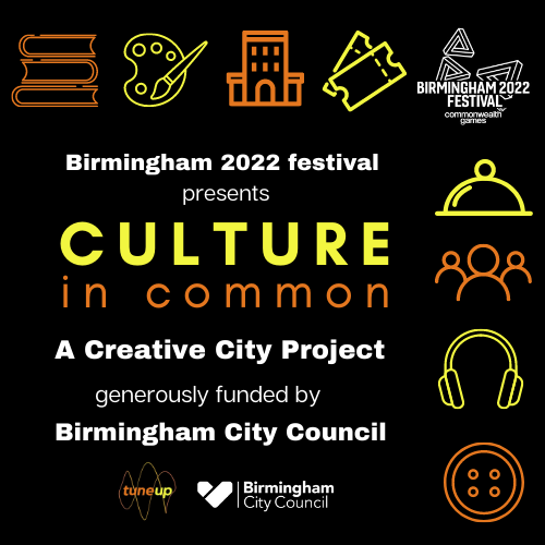 Pinch punch first day of the month, happy April everyone! 

Did you know that April is National Poetry month? To celebrate we are pleased to announce Performance Poetry as one of the six art forms we will be exploring during our Culture in common project. 

#Birmingham2022