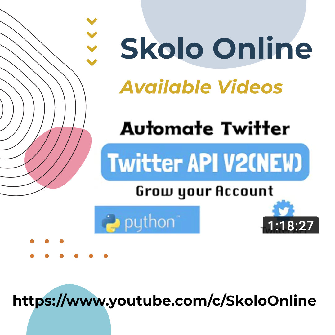 skolo_online's tweet image. 😍 Skolo Online Learning 😍 skolo.online Dreamville #AprilFoolsDay Thief Bucks Blac Chyna #courseracertificates #pythonadvanceprojects #Course #freecourse #learn