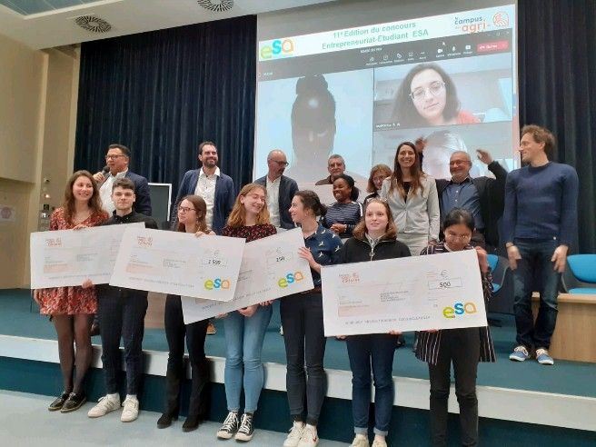 Lauréats de la 11e Edition du concours Entrepreneuriat à Impact - 31 mars 2022 à l'ESA Angers