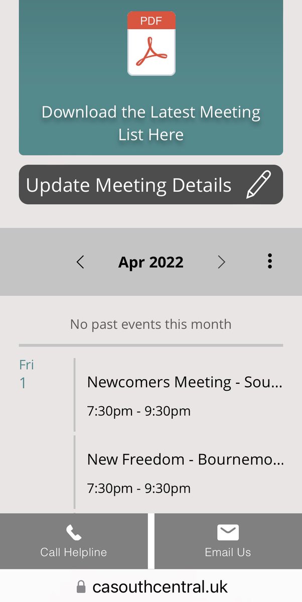 CA_UK_SCD's tweet photo. Did you know: You can download a meeting list, update meeting details, see today’s meetings, call the helpline or email us - all from the meetings page of the website 

https://t.co/z66B3LB8la

#recovery #ca #xa #addiction #12steps https://t.co/hHhimN1xiU