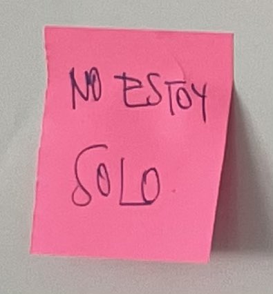 Importante reflexión del taller SOS Apagando fuegos. No lo olvidéis. Juntos somos más fuertes 💪🏼💪🏼💪🏼💪🏼#Auladeemprendimiento #folcomparte #APE #AndaluciaFP