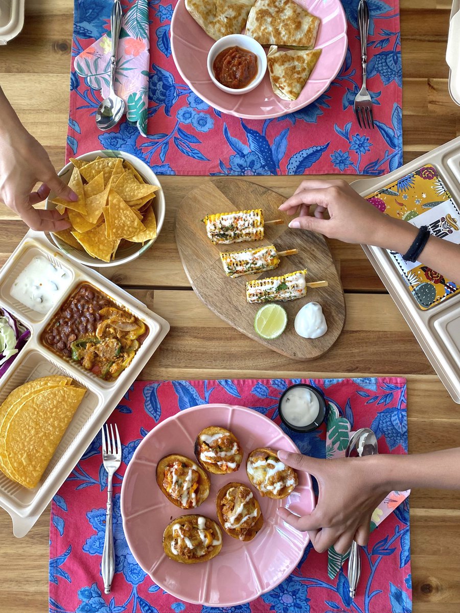 Mad Mex…Two ways.
Picture 1: Straight from the box 
Picture 2: Plated to perfection

Which one are you? 👇

#MexicanFood #Tacos #BakedPotato #Nachos #Foodie #OrderNow