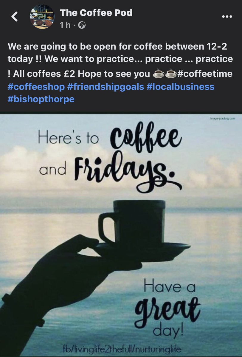 Busymomi's tweet photo. @AYJSupdates @Year5AYJS pop over for a coffee today !! 12-2 ☕️☕️ https://t.co/5Xohpf9tke