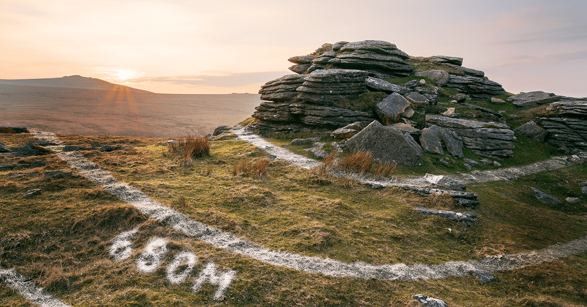 We’re testing real life contours! Contours are a feature of many of our mapping products; and now we’re taking them to the next level with our eco-friendly contour paint. 1/2