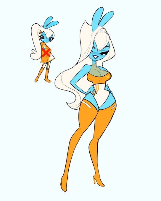 Decided it was finally time to redesign Lula. Hope you like it 💕🙏 