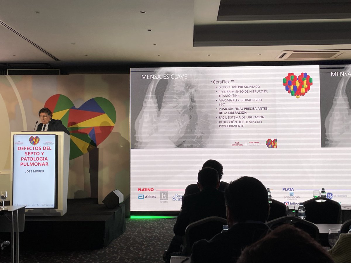 IberiaSmt's tweet photo. El Dr Moreu presentando en #cscestructural el dispositivo de cierre de FOP #ceraflex           #cscourse #smtib https://t.co/2YuxGtAS4g