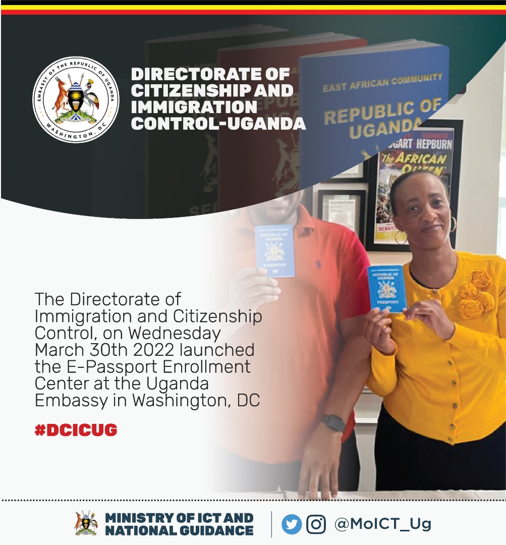 Wodngoo1's tweet photo. Passengers having an e-passport do not need to wait for extended periods of time because it may be examined in a matter of seconds. Easy-tracking. 
#DCICUG 
@DCICUg 
✅Time-saving
✅Easy-tracking  @GovUganda https://t.co/atdpiD1hHC