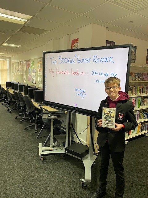 CaldervaleLib's tweet photo. The BOOKies' last session before the Easter break saw some of our members become guest readers for a day as they presented their favourite books.  Everything from Greg Heffley to Mr Ripley.  Happy Easter everyone. https://t.co/5QjSqCB84k