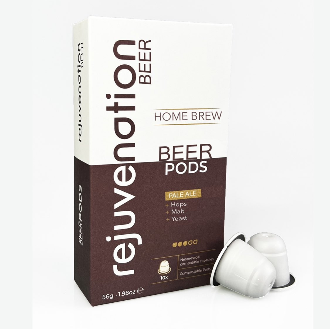 RejuvenationWtr's tweet photo. Introducing Beer Pods for your home nespresso machine.
Our first Beer Pod, a light, crisp Pale Ale is available for a limited time only.
Check out these pods in action here:

https://t.co/grMrIHtO56 https://t.co/tmZjAoVqSf