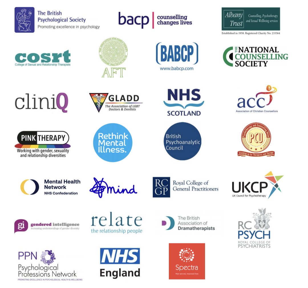The news that a ban on conversion therapy may not include protection for trans people is concerning. There remains a consensus among the below organisations that conversion therapy whether in relation to sexual orientation OR gender identity is unethical and potentially harmful