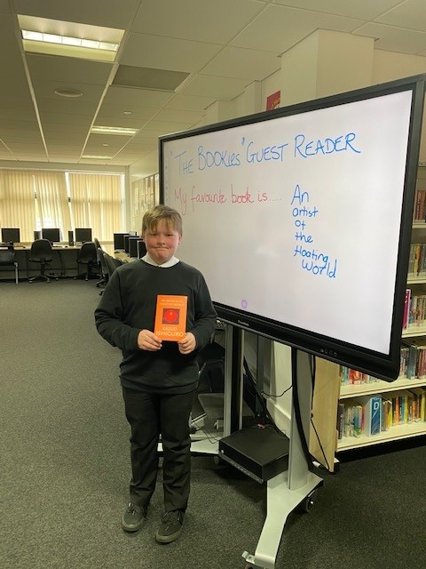 CaldervaleLib's tweet photo. Our Catalyst helpers joined in too. J K Rowling to Kazuo Ishiguro!  Keep reading over the Easter holiday and we will look forward to hearing your recommendations for summer book group activities and reading. https://t.co/AcWfPy0gOV