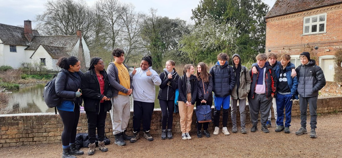 LP_Geog's tweet photo. Our last day @FSCFlatfordMill Sad to leave but also happy to be heading home later today @chathamgrammar @UKATSixthForm https://t.co/Bkr6SNQYVb