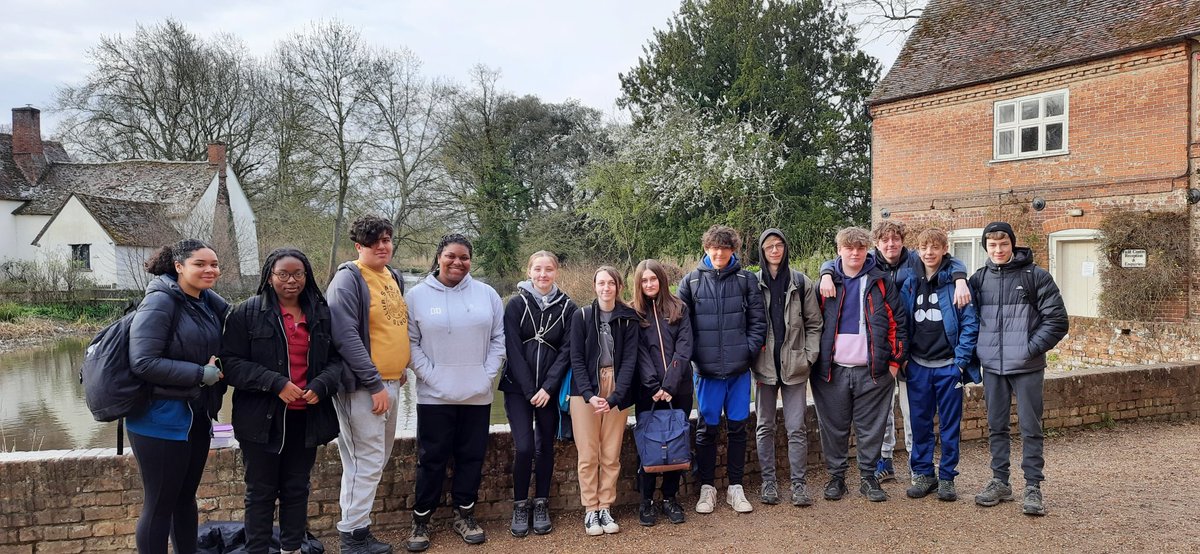 LP_Geog's tweet photo. Our last day @FSCFlatfordMill Sad to leave but also happy to be heading home later today @chathamgrammar @UKATSixthForm https://t.co/Bkr6SNQYVb