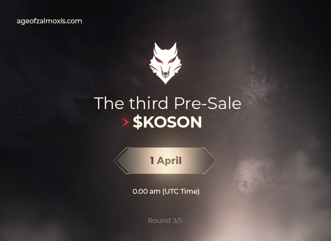 AgeOfZalmoxis's tweet photo. 📜 Dear Dacians 📯

- Presale round 3 started on our website! https://t.co/Ck4OF3tc3g
- First 24hrs only WL can buy $KOSON 💰
- Who owns at least one NFT is automatically WL. 
🟦🟥🟫🟪⬜🟩
- Max 10 EGLD/tx 🪙
⏬ 1/2 https://t.co/bY8ySdV5MC
