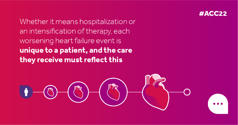 HeartFailureFrm's tweet photo. Inspired by #ACC22?

Stay tuned to learn more about #HeartFailure and the importance of tailored care following a #WorseningHeartFailureEvent.