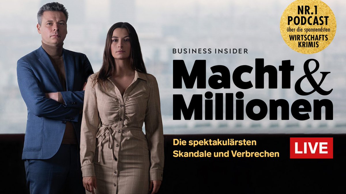 axelspringer's tweet image. Erfolgs-Podcast „Macht &amp;amp; Millionen“ startet Live-Shows go2.as/3IZUQO1