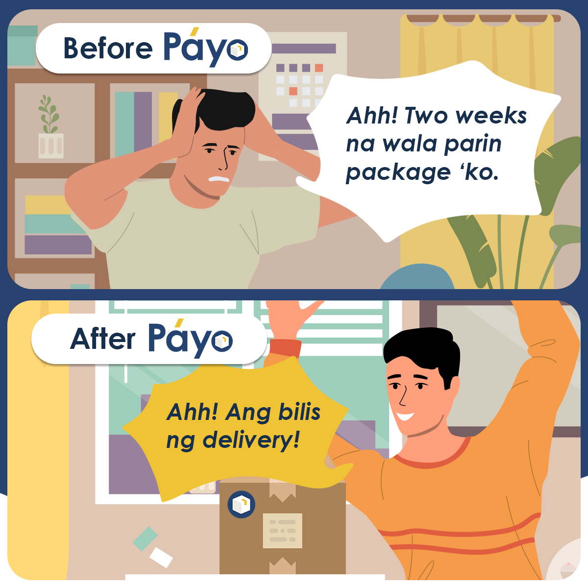 PayoAsia's tweet photo. Want to pleasantly surprise your customers with how fast your products get to their doorsteps? Payo can help you with that 😉

Learn about our E-commerce solutions by signing up today: https://t.co/cCbidyHv0I https://t.co/BpVHMBr0FL