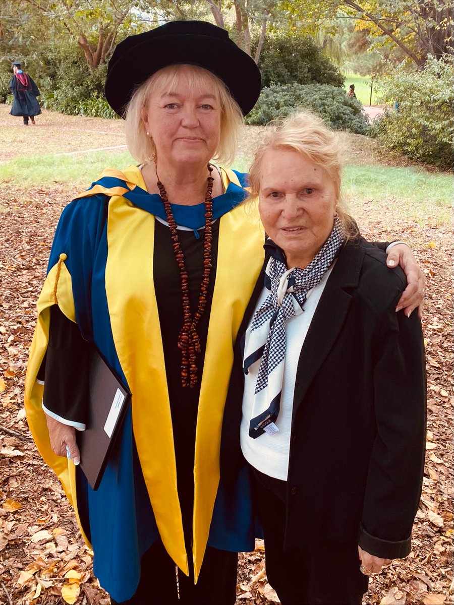Congratulations to Executive Director of Collections - Caroline Hughes for receiving an Honorary Doctorate from the <a href="/UniCanberra/">University of Canberra</a> in recognition of her distinguished service to education and being a true champion of Ngunnawal and Aboriginal culture.🎉

📷 Mitchell Hughes