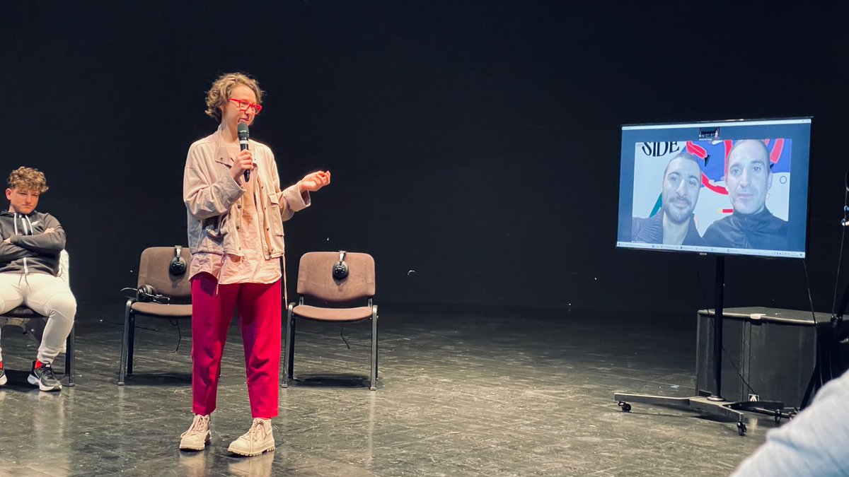 AerowavesEurope's tweet photo. #SpringbackRingside is on tour! Igor x Moreno jumping adventures in VR180 have visited Trbovlje and Ljubljana this last week. These screenings have been hosted by En-Knap and Španski borci.
@PerformEurope
Find out more 👉https://t.co/YmkZdCHVph https://t.co/pb5I6BHwEk