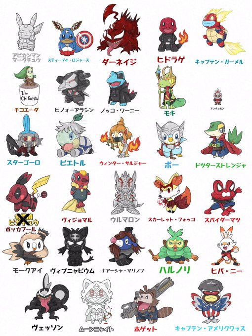 ポケモン御三家 のイラスト マンガ作品 12 件 Twoucan