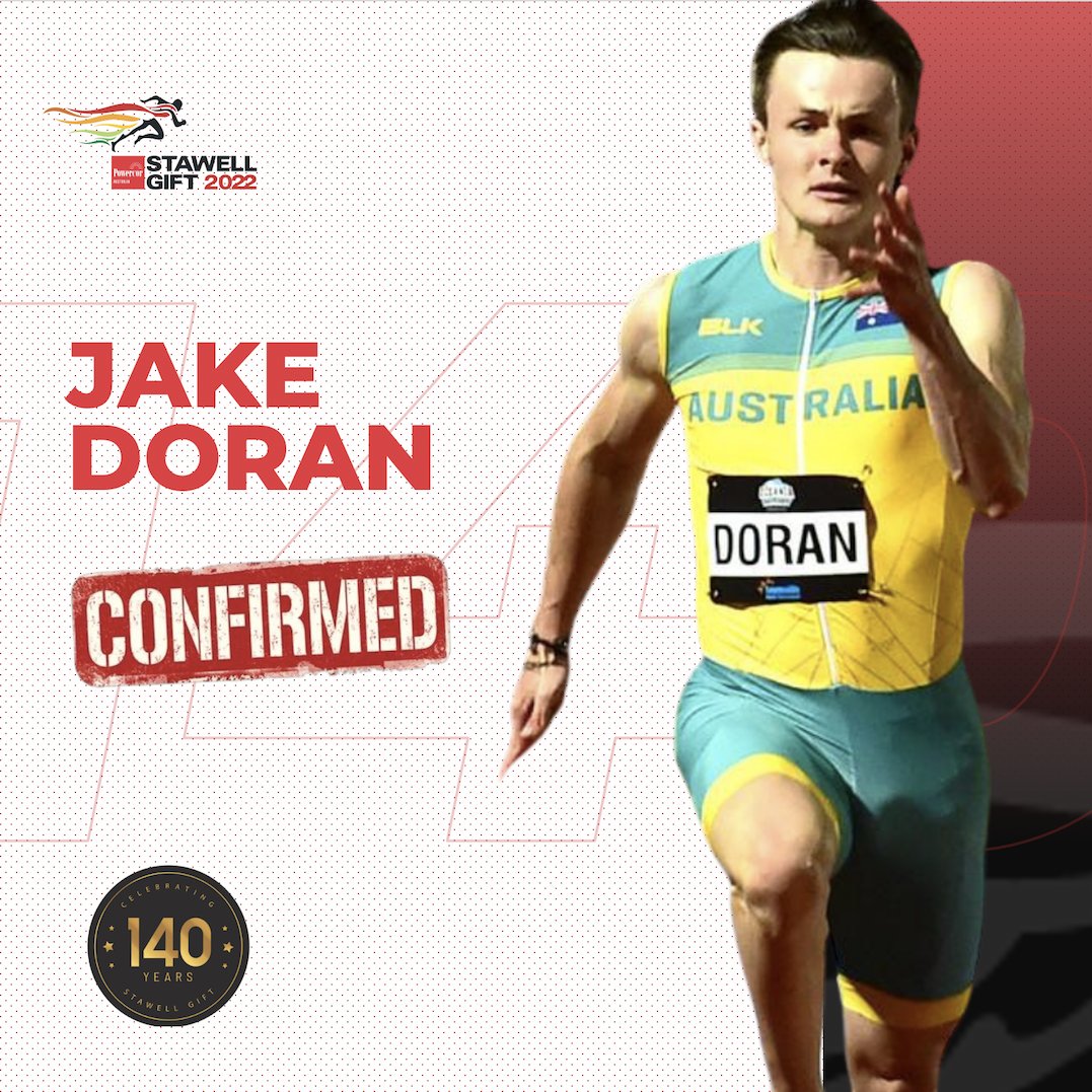 Australian Junior 100m record holder (10.15s) <a href="/jake_doran_/">Jake Doran</a> will make his debut at Stawell in the 2022 Powercor Stawell Gift. Can he claim the $40,000 first prize on his first attempt?
.
#StawellGift #powercorstawellgift #140thanniversary