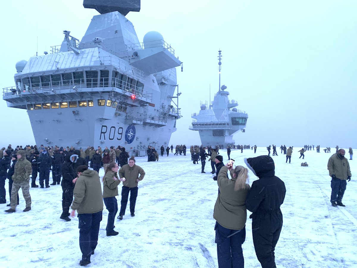 HMSPWLS's tweet image. As we finish up #ColdResponse22  we’re off to find an even colder harsher environment as we continue to push the boundaries of  🇬🇧 carrier operations in the #Arctic

#ThankYou 🇳🇴 

Looking for more ❄️ and 🧊 for some more #FridayFeeling 

#IServe
#WeAreNATO