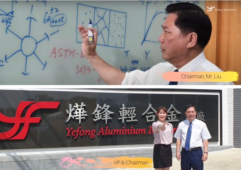 Our Chairman, Mr. Liu Kuang-Hui, Mr. Liu and his crew have been working in the field of aluminum alloy development for forty years, developed many special #aluminum material applied in,military &amp; defense, #marine shipbuilding,#automotive component, and #aerospace industry..etc.