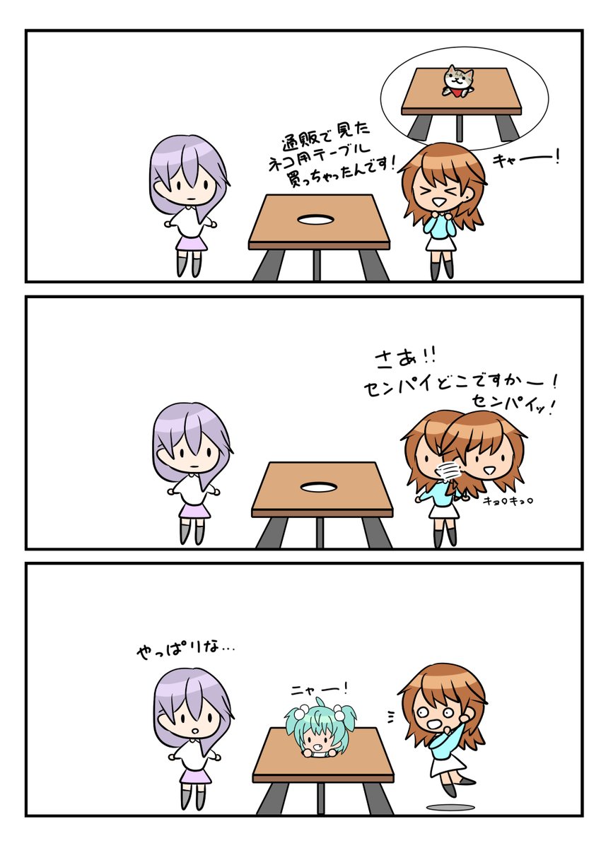 レアさん(ネコ用テーブル😺) 