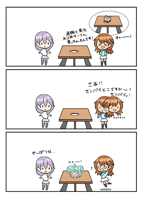 レアさん(ネコ用テーブル😺) 
