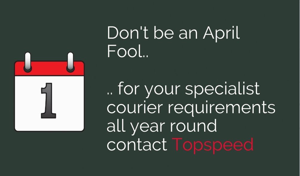 topspeedcourier's tweet image. Don't be an April Fool... for your specialist courier requirements contact Topspeed bit.ly/3JKOdAw #ADR #Dangerousgoods #securegoods