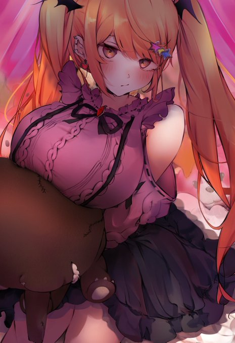 #メルArt 
👿👿👿 