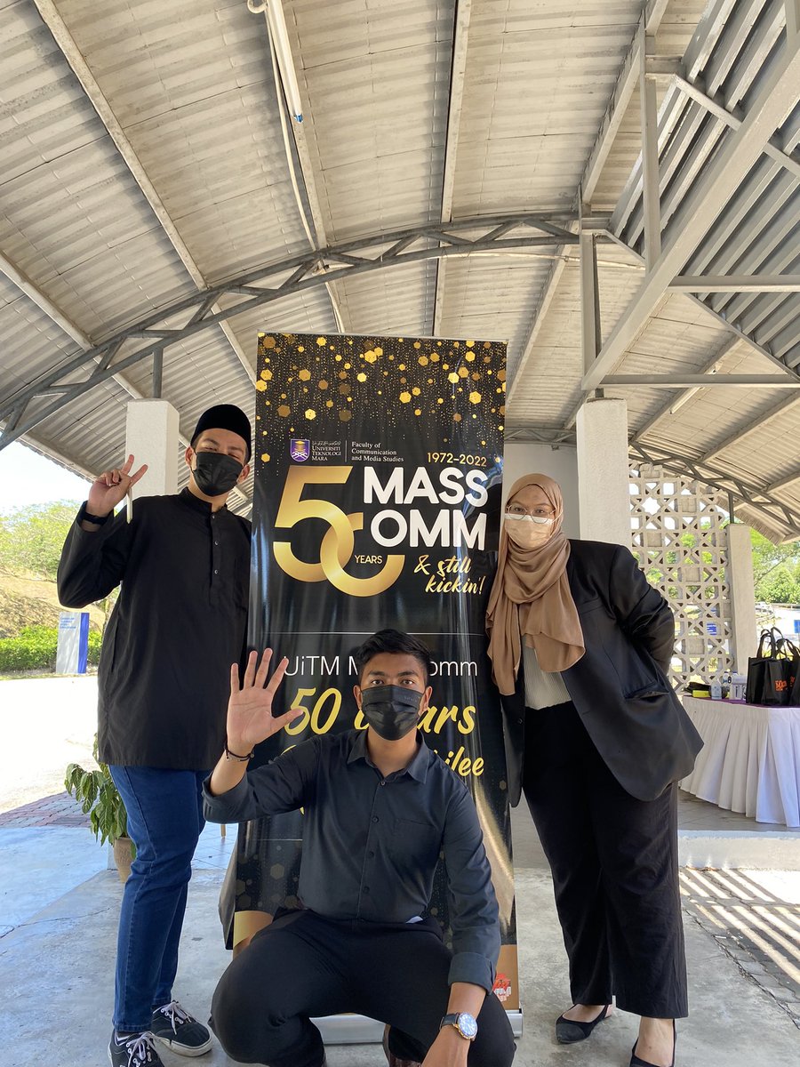 httpsufyan's tweet photo. Happy 50th Anniversary, MassComm ✨ #masscommstillkickin @uitmmasscomm72 https://t.co/gS5USyYyMi