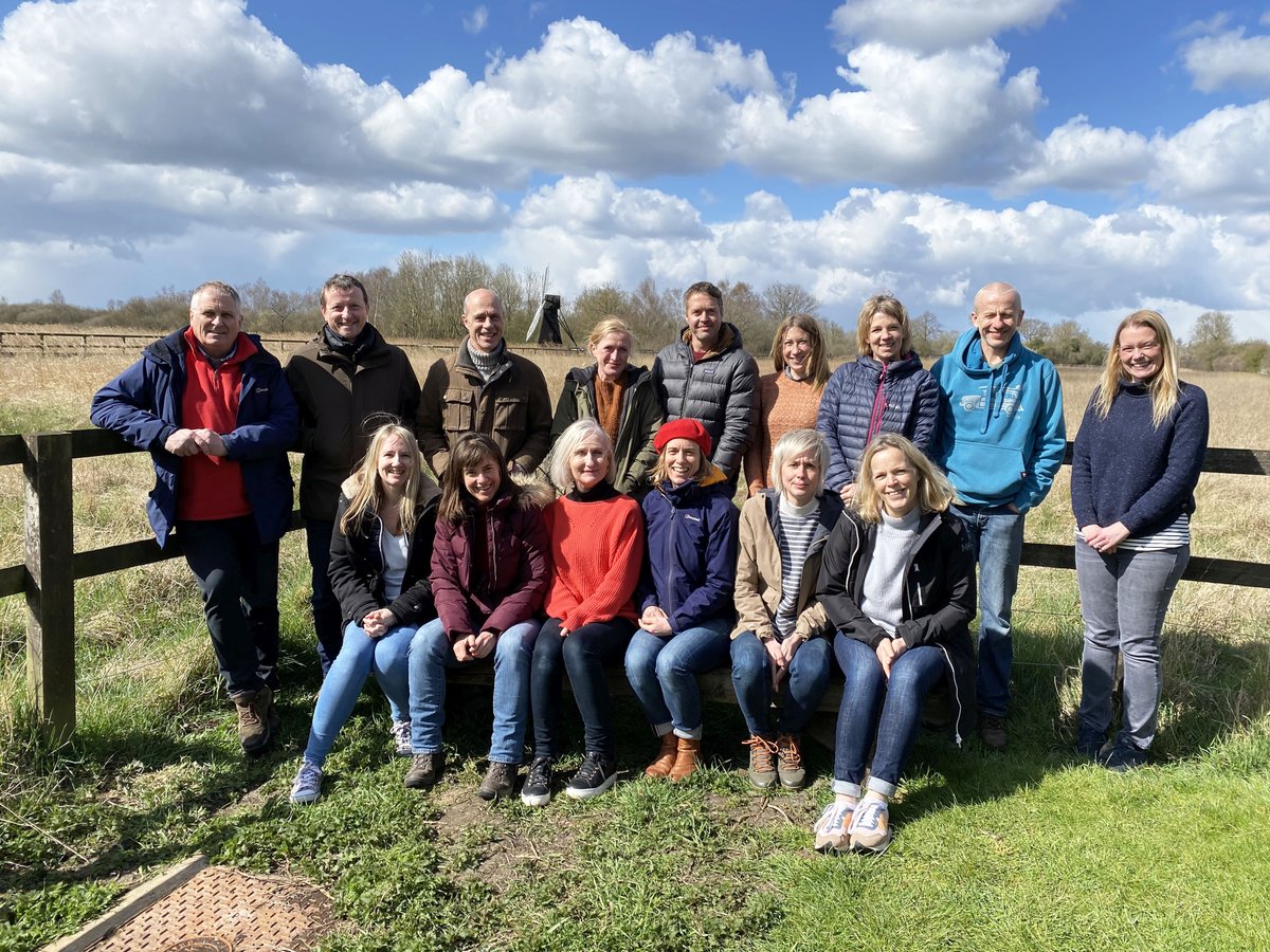 RewildingB's tweet photo. Fantastic Rewilding Britain team gathering this week @nationaltrust's oldest nature reserve @WickenFenNT. 
Here rewilding is supporting nature's recovery and making a real difference to the future of the fens. 
Blessed that owls, buntings, harriers and Konik ponies appeared. https://t.co/Nwcboobm3p
