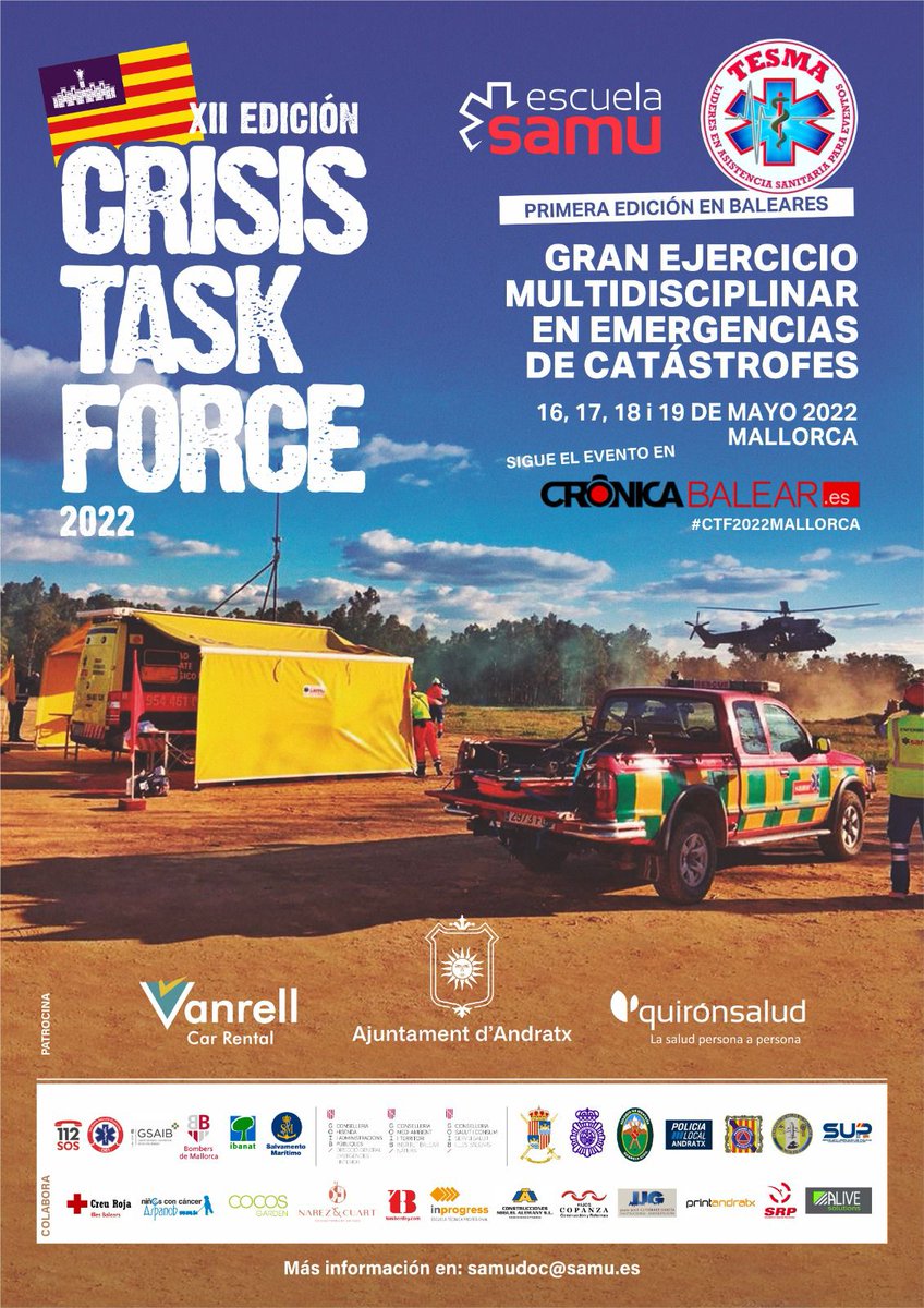 TesmaMallorca's tweet photo. #CrisisTaskforce
Maquinaria en pleno rendimiento y ultimando estrategias de Diseño .
👇👇👇👇👇👇 https://t.co/Mgxw37trV9