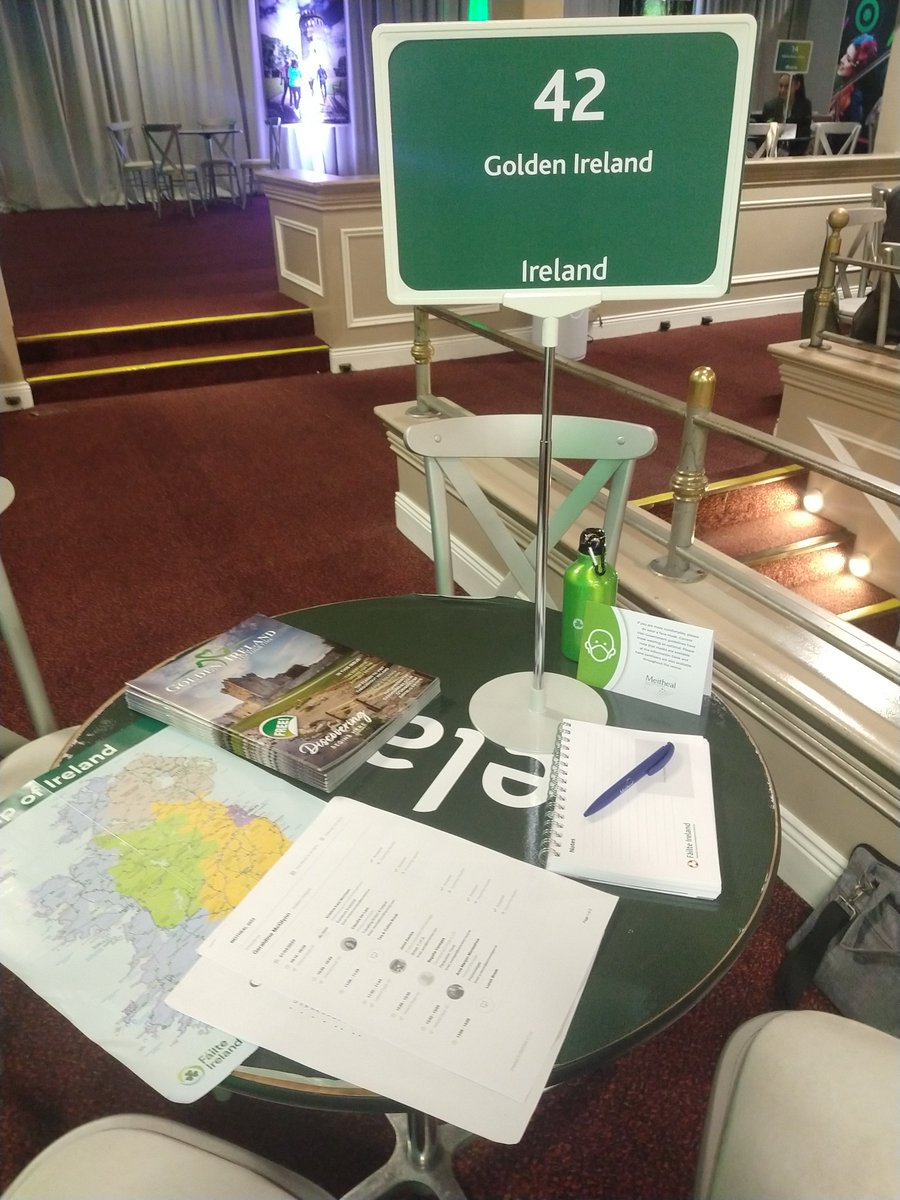 GoldenIreland's tweet image. All set up and ready to go for day 2 of Meitheal, looking forward to a great day! #Meitheal2022 @Failte_Ireland #keepdiscovering