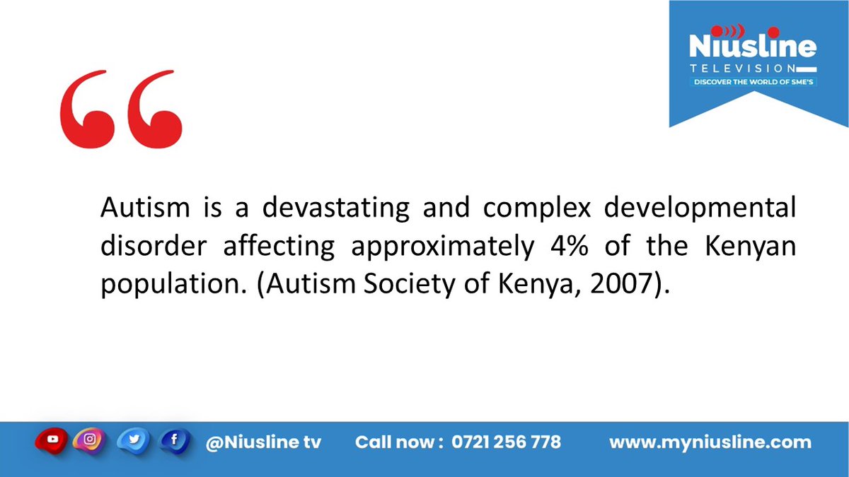 NiuslineLive's tweet photo. Parents should embrace their autistic kids and be proud of them eg by walking with them in public. It will help in integrating with society 
@ActioNetwork 
#ZeroBarriers4PWDs
#InclusiveEducation https://t.co/oujnZKJCch