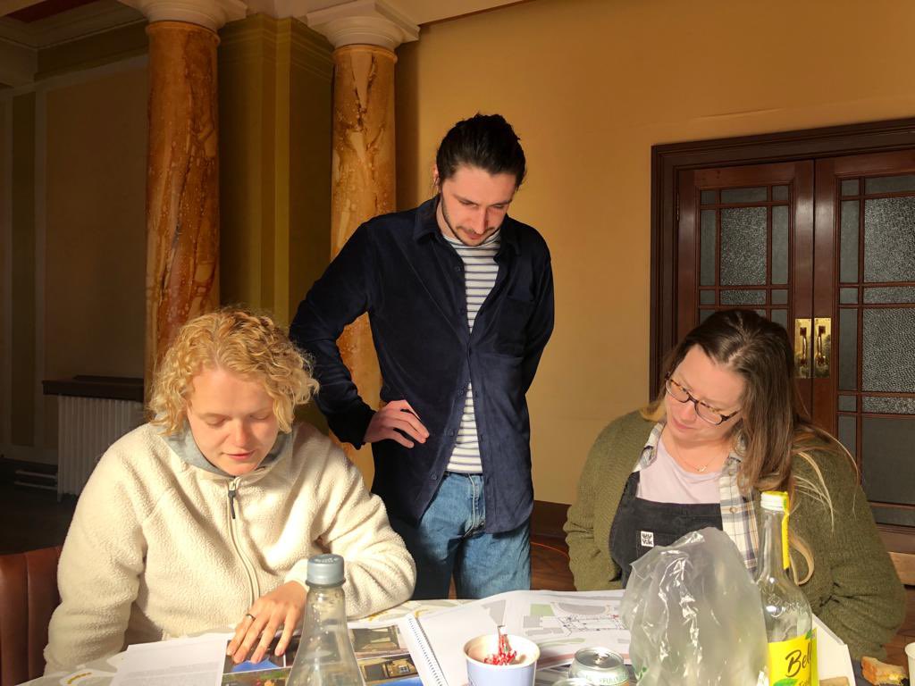 LeithTheatre's tweet image. Sunny morning planning mode ☀️💙 #LTTeam