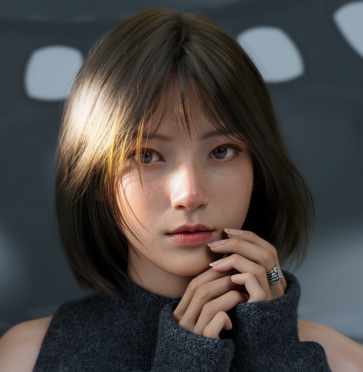 3dwonders's tweet photo. 80Level: Check out this realistic girl portrait created by glow Zhao in ZBrush and Maya. 

The artist has also made amazing models of Bruce Lee, Jim Carrey, and Captain America: https://t.co/25fWVHNaSi

#zbrush #maya #xgen #characterart #3dart #3dmodeli… https://t.co/jK4TxHEbFe