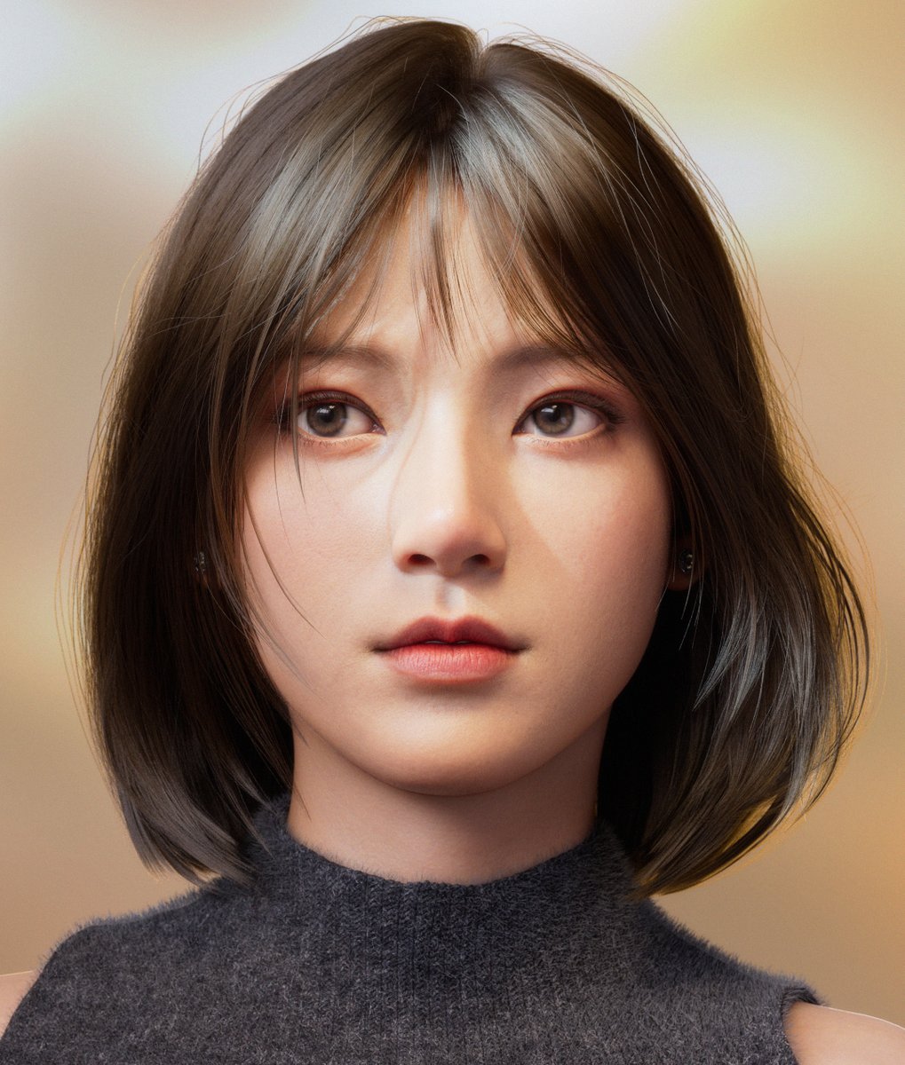 3dwonders's tweet photo. 80Level: Check out this realistic girl portrait created by glow Zhao in ZBrush and Maya. 

The artist has also made amazing models of Bruce Lee, Jim Carrey, and Captain America: https://t.co/25fWVHNaSi

#zbrush #maya #xgen #characterart #3dart #3dmodeli… https://t.co/jK4TxHEbFe